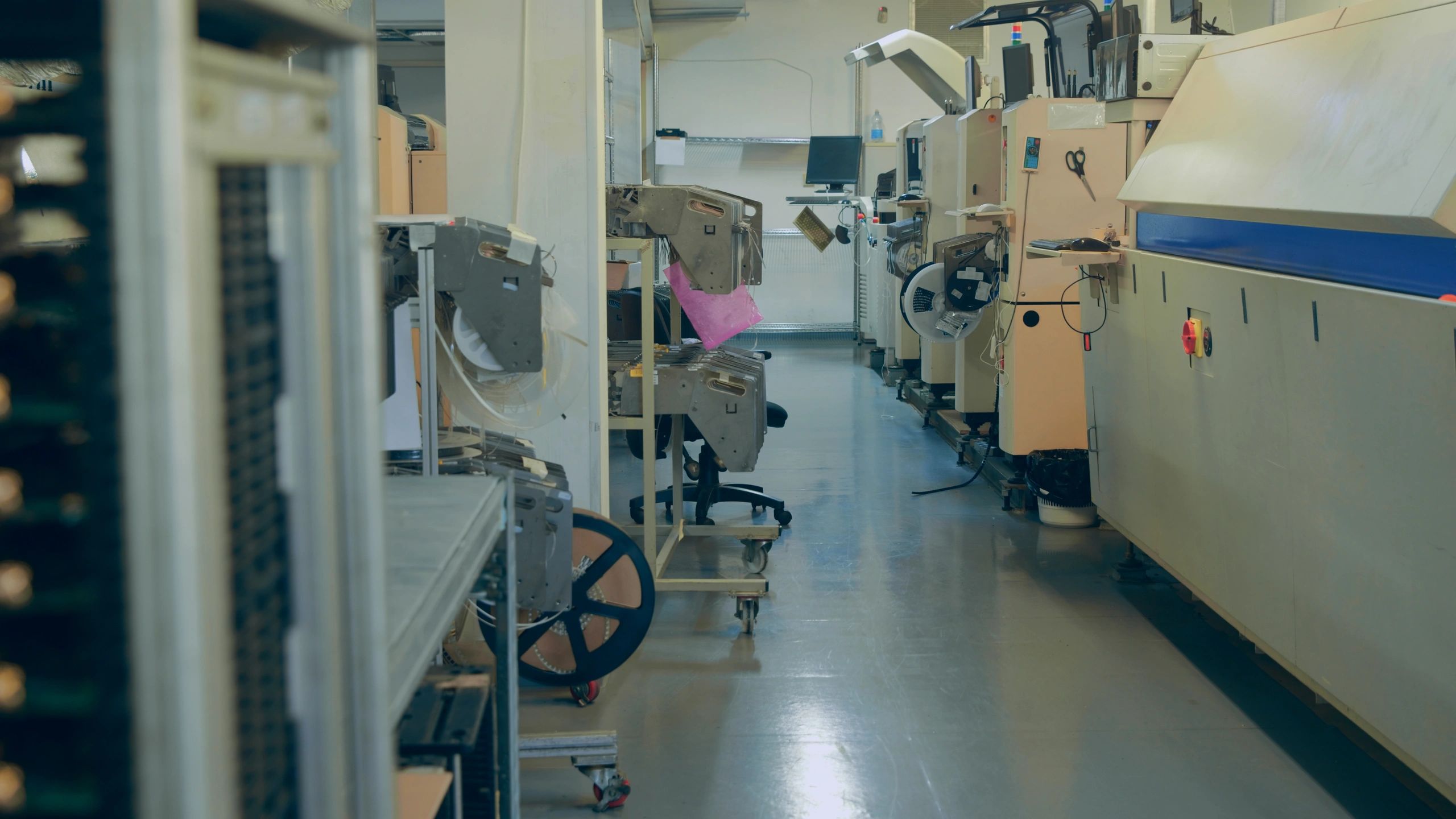 Manufacturing facility interior representing quality and process control