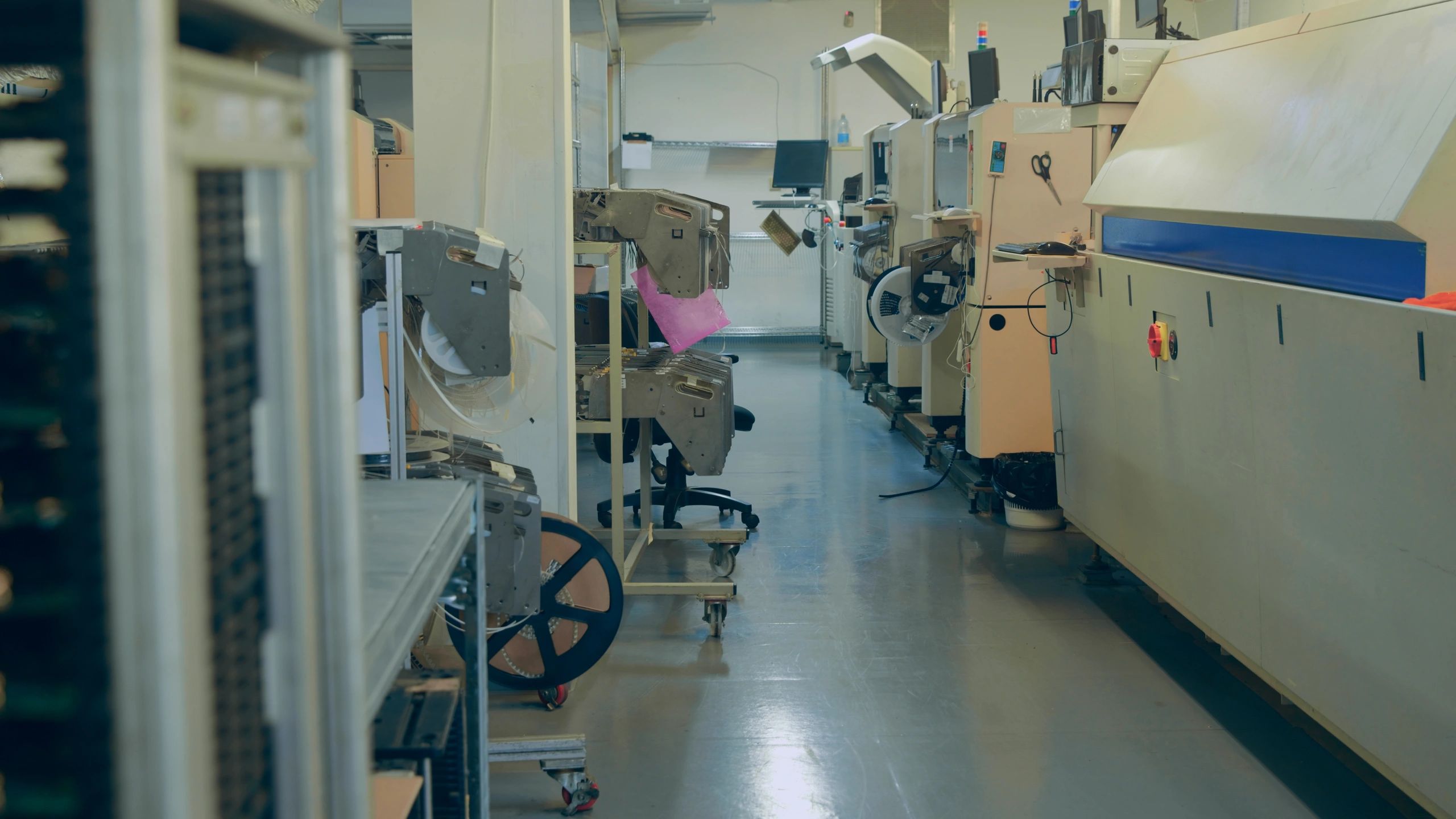 Production workshop floor